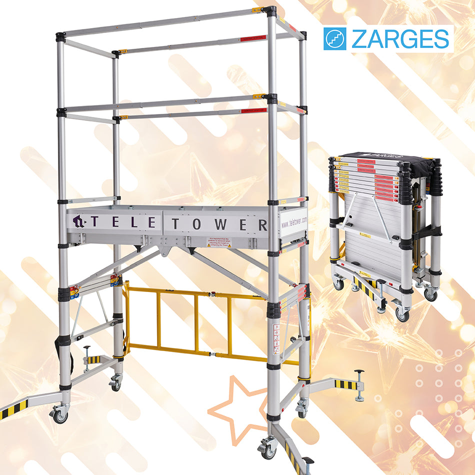 ZARGES TELESCOPIC ACCESS TOWER - ZARTT002