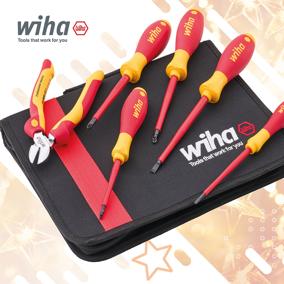 WIHA VDE SCREWDRIVER & SIDE CUTTER SET - 47041