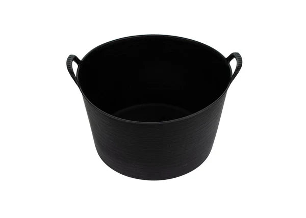 Xtrade X0900035 Black Flexi-Tub Garden Flexible Builders Bucket Tub 42L - Recycled Plastic