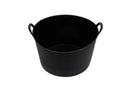 Xtrade X0900035 Black Flexi-Tub Garden Flexible Builders Bucket Tub 42L - Recycled Plastic