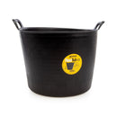 Xtrade X0900035 Black Flexi-Tub Garden Flexible Builders Bucket Tub 42L - Recycled Plastic