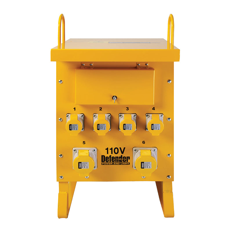 Defender ZE210022 10kVA Single Phase Transformer 16A / 32A