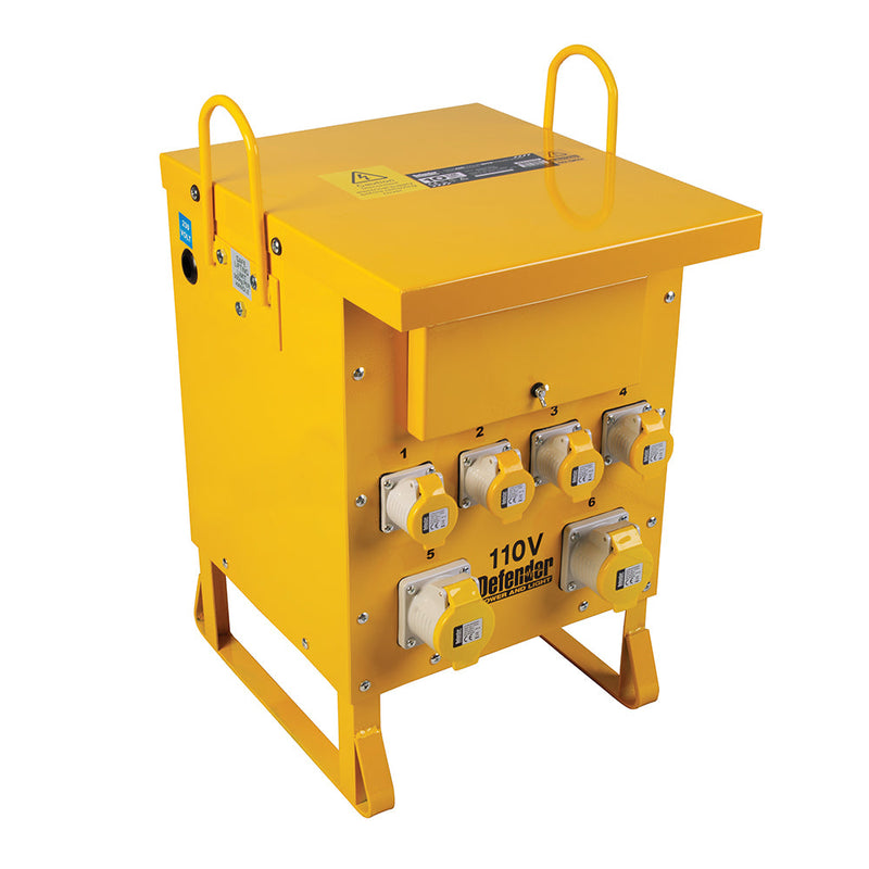 Defender ZE210022 10kVA Single Phase Transformer 16A / 32A