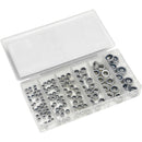 Clarke 1801890 CHT890 128 Piece Assorted Nylon Lock Nuts