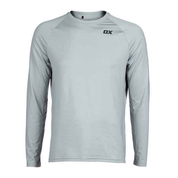 OX W555502 Ultra Engineered Long Sleeve Top Grey - S