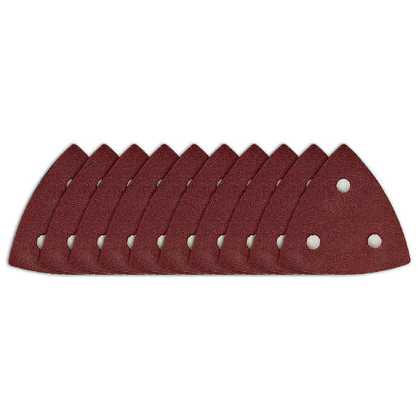 Clarke 6462994 79mm Delta Sanding Sheets for CMFT220 120 Grit (10 pack)