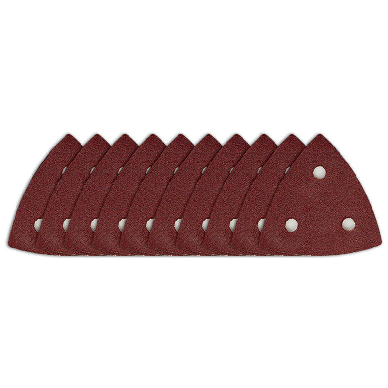 Clarke 6462994 79mm Delta Sanding Sheets for CMFT220 120 Grit (10 pack)