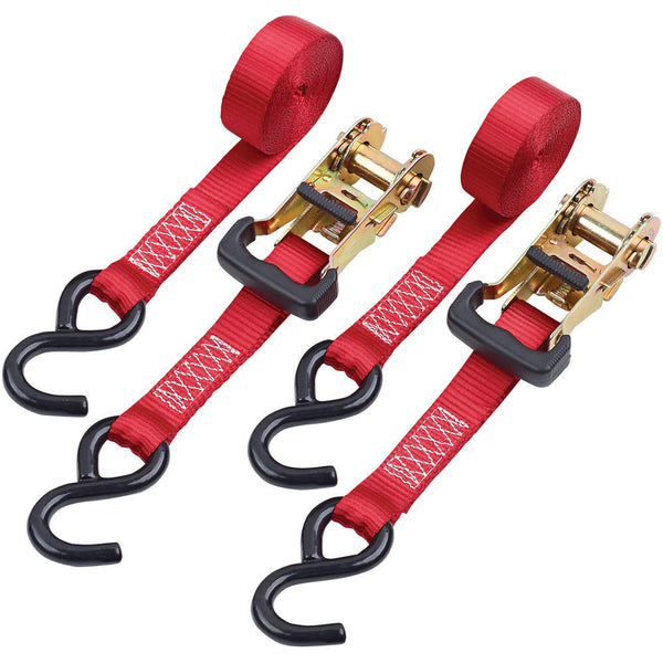 Clarke 1801755 CHT755 3m Heavy Duty Ratcheting Tie Down (Twin Pack)