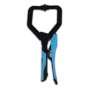 OX Hand Tools P204302 Auto Adjust 7-Inch C Clamp With Swivel Pad - Gripped