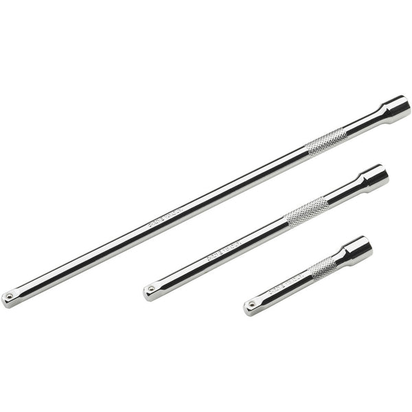 Clarke 1801913 CHT913 3 Piece 1/4'' Drive Extension Bar Set