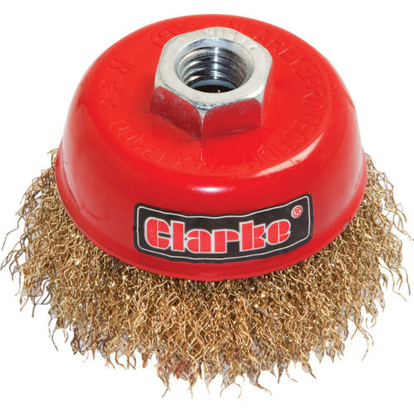 Clarke 1801558 CHT558 - 75mm Wire Cup Brush (M14)