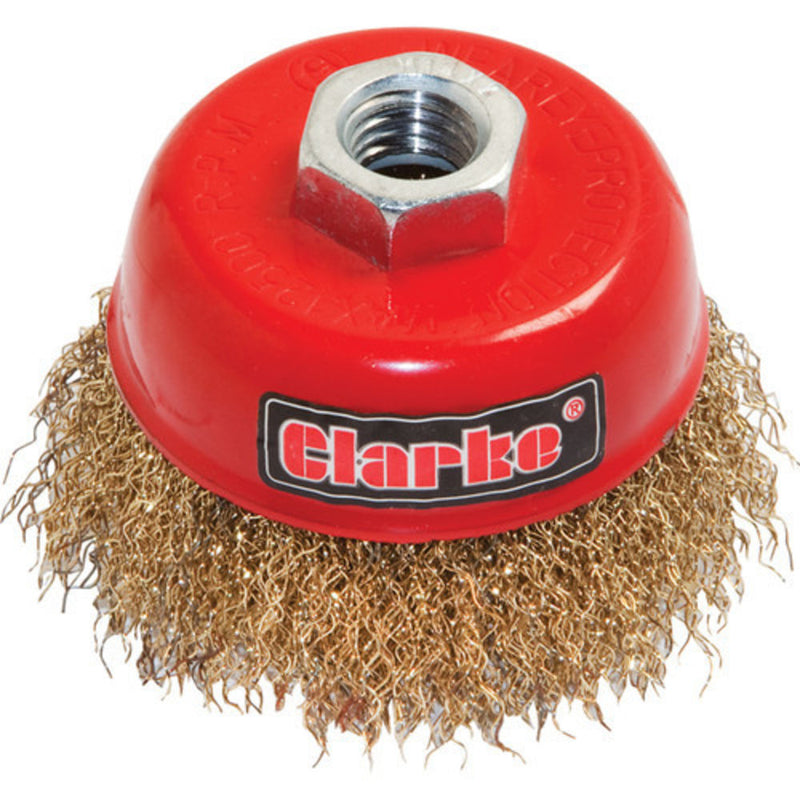 Clarke 1801558 CHT558 - 75mm Wire Cup Brush (M14)