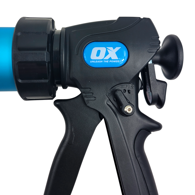 OX Tools OX-P045560 Pro Dual Thrust Sausage Gun - 600ml