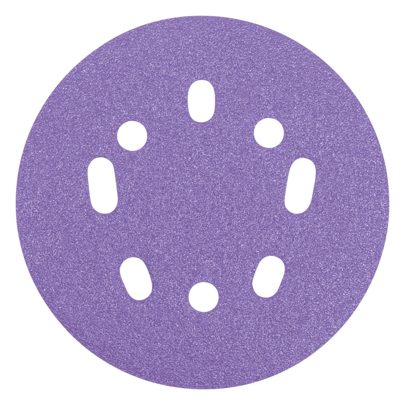 Trend Tools AB/125/180A Aluminium Oxide Random Orbital Sanding Disc 180 Grit 125Mm 10Pc