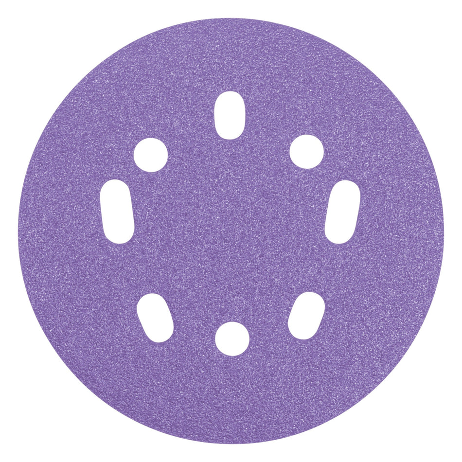 Trend Tools AB/125/240A Aluminium Oxide Random Orbital Sanding Disc 240 Grit 125Mm 10Pc