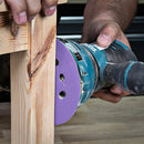 Trend Tools AB/125/60Z Zirconium Random Orbital Sanding Disc 10Pc 125Mm 60 Grit