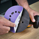 Trend Tools AB/150/240A Aluminium Oxide Random Orbital Sanding Disc 240 Grit 150Mm 10Pc