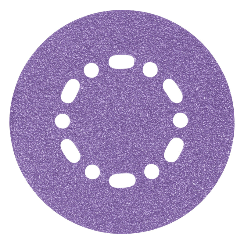 Trend Tools AB/150/60Z Zirconium Random Orbital Sanding Disc 10Pc 150Mm 60 Grit