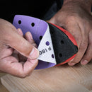 Trend Tools AB/DET/40Z Zirconium Detail Sanding Sheet 10Pc 102Mm X 151Mm 40 Grit