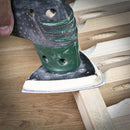 Trend Tools AB/OSC/240A Aluminium Oxide Delta Sanding Sheet 240 Grit 93Mm 10Pc