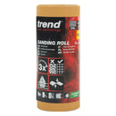 Trend Tools AB/R115/240A 115Mm X 5M 240 Grit Aluminium Oxide Sanding Roll