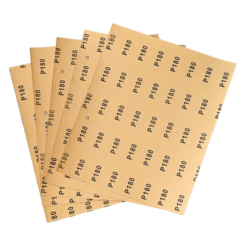 Trend Tools AB/S230/180A 230 X 280Mm 180 Grit Aluminium Oxide Sanding Sheets, 5 Pack