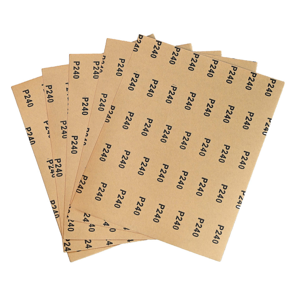 Trend Tools AB/S230/240A 230 X 280Mm 240 Grit Aluminium Oxide Sanding Sheets, 5 Pack
