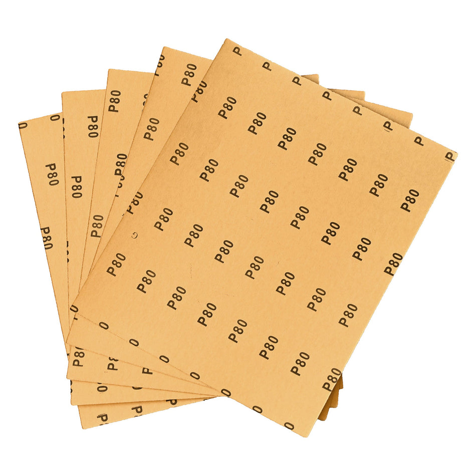 Trend Tools AB/S230/80A 230 X 280Mm 80 Grit Aluminium Oxide Sanding Sheets, 5 Pack