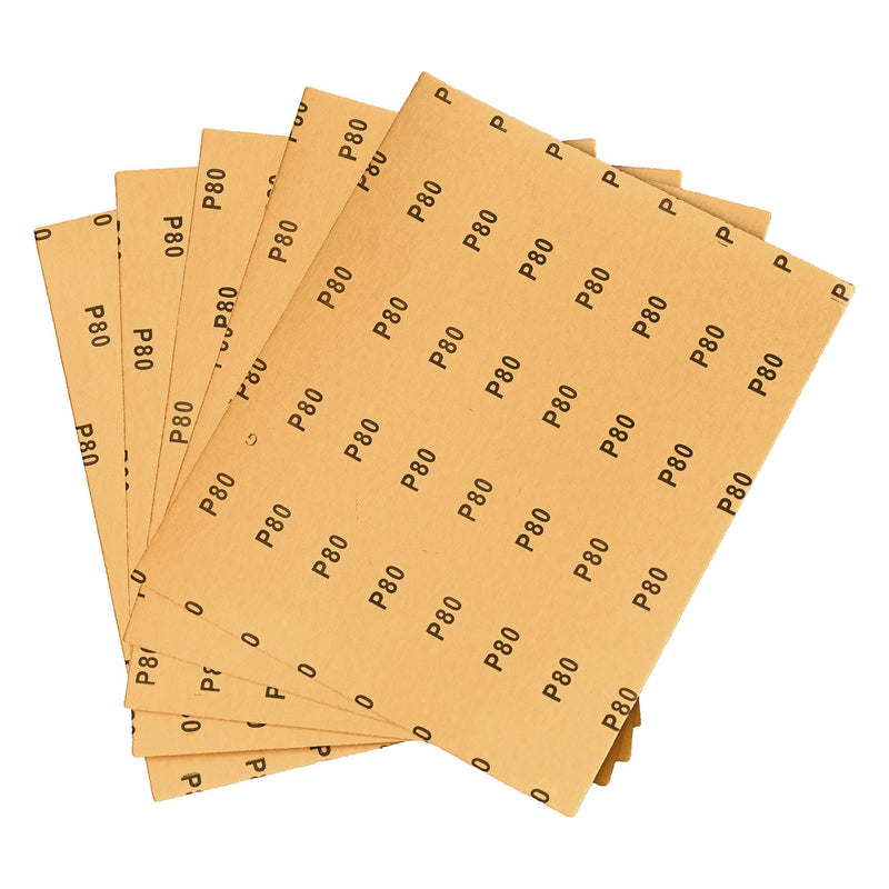Trend Tools AB/S230/80A 230 X 280Mm 80 Grit Aluminium Oxide Sanding Sheets, 5 Pack