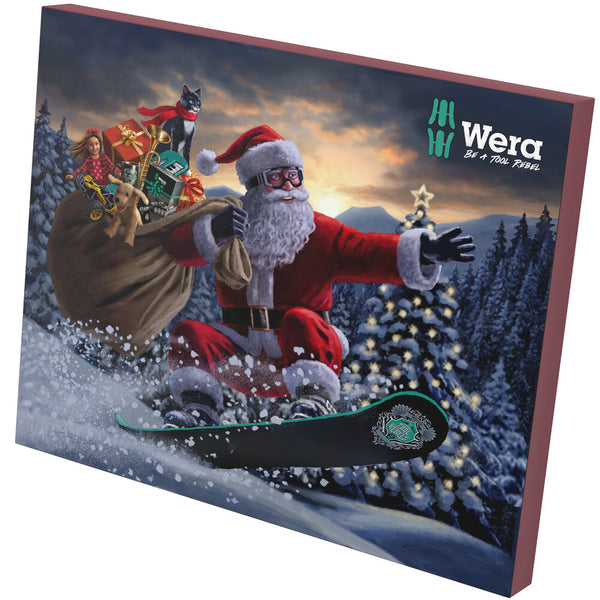 Wera 05136609001 Advent calendar 2024, 25 pieces