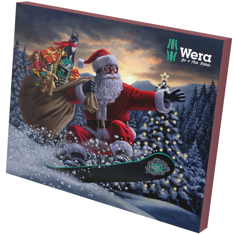 Wera 05136609001 Advent calendar 2024, 25 pieces