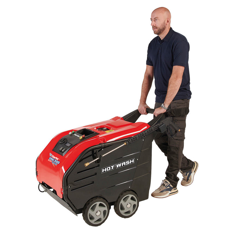 Clarke 7320182 KING 300 Professional Hot Washer 150bar (230V)