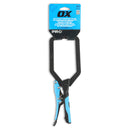 OX Hand Tools P204402 Auto Adjust 10-Inch Long Reach C Clamp - Gripped