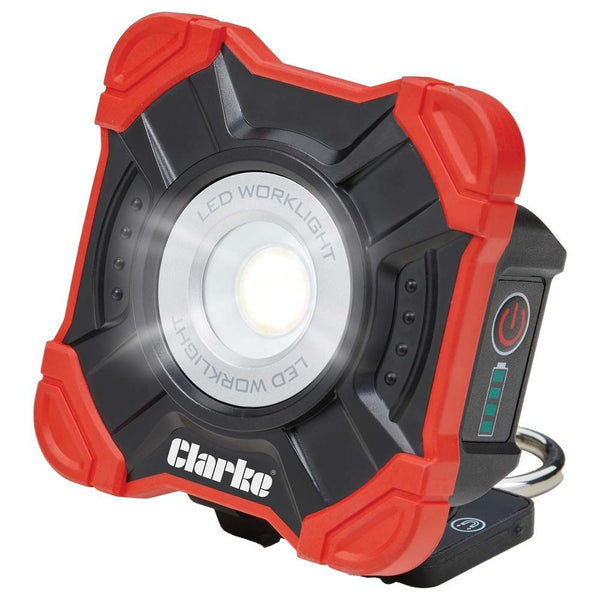 Clarke 4006321 LED1000R 10W LED Rechargeable Work Light (1000Lm)