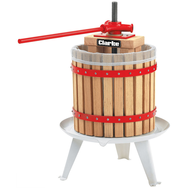 Clarke 3500325 FP12 Heavy Duty 12 Litre Fruit Press