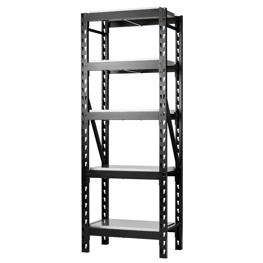 BUNKER® 28000 22 Piece Modular 5 Tier Racking with Stainless Steel Shelving, 750mm