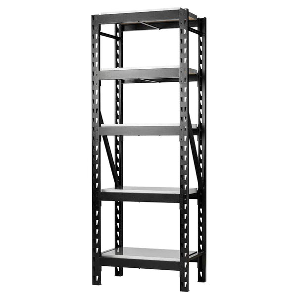 BUNKER&#174 28000 22 Piece Modular 5 Tier Racking with Stainless Steel Shelving, 750mm