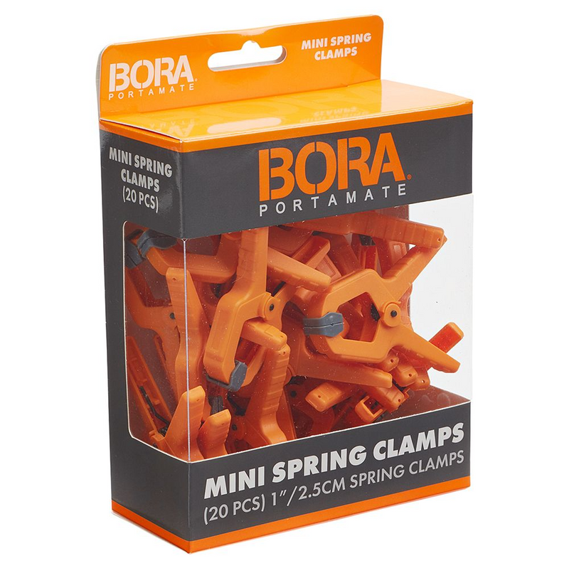 BORA 540520 20pc Mini Spring Clamp