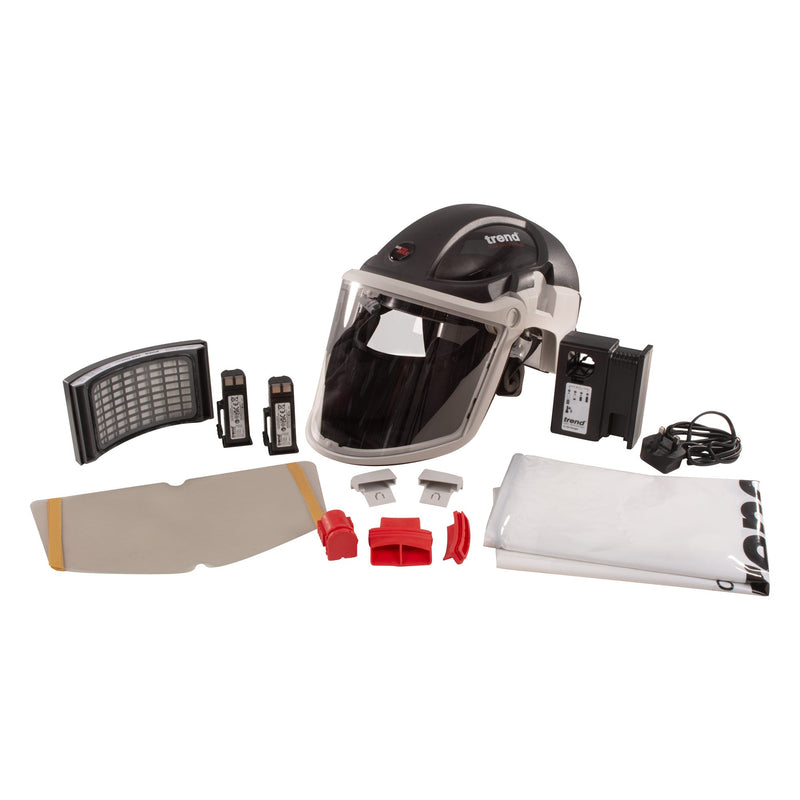 Trend Tools AIR/PRO/M Air Pro Max Powered Respirator Helmet 240V Uk & Ire