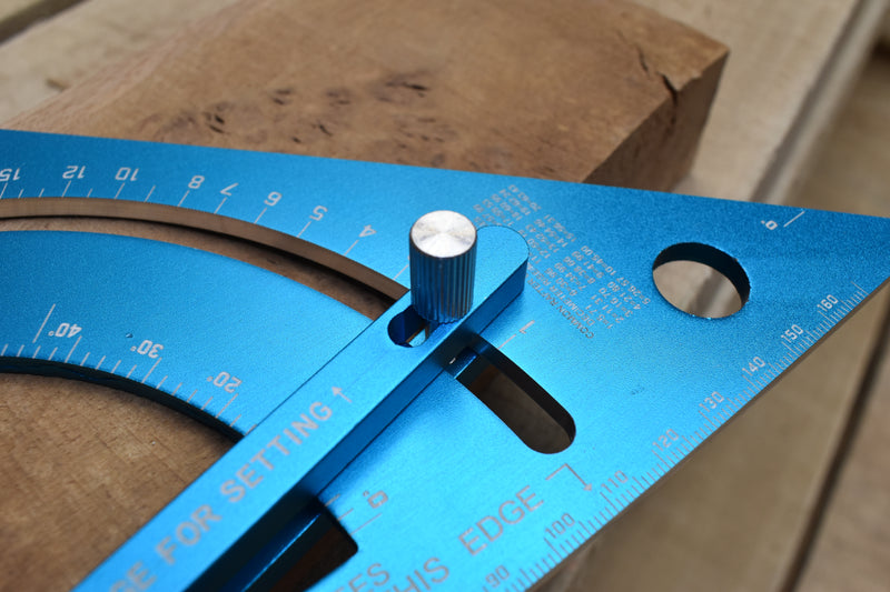 OX P507818 Pro Adjustable Aluminium Rafter Square - 180mm