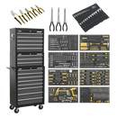 Sealey AP35TBCOMBO 16 Drawer Tool Chest Combination with Ball-Bearing Slides & 468pc Tool Kit