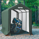 Clarke 3503580 CIS8612 Motorcycle Shelter/Shed (3.65 x 1.8 x 2.43m)