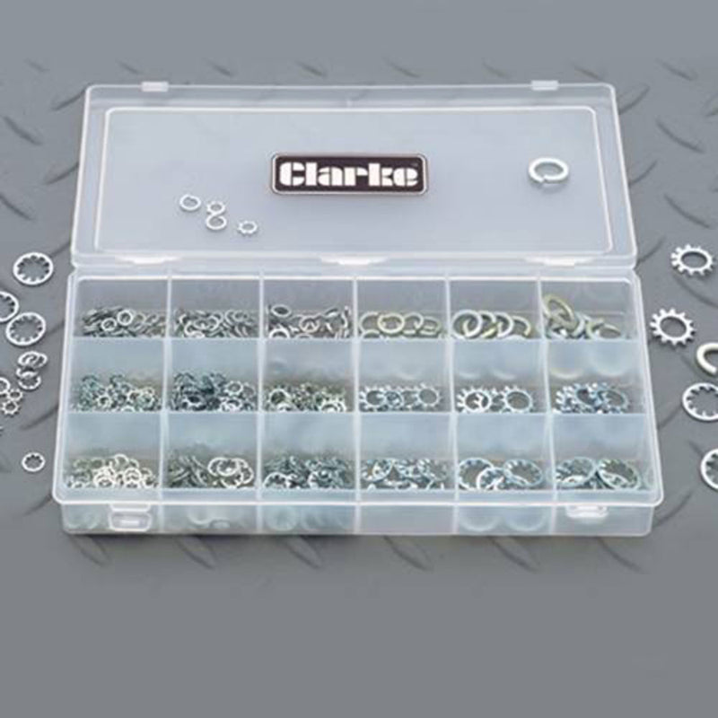 Clarke 1801313 CHT313 720 Washer Assortment