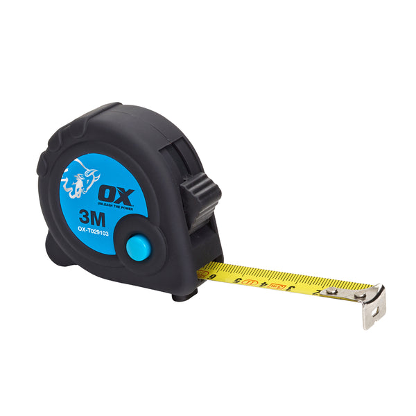OX Tools OX-T029103 Trade Tape Measure Metric Only 3M