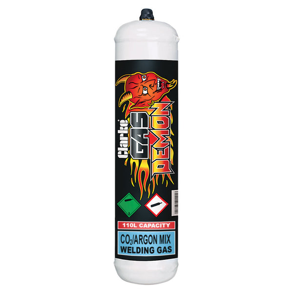 Clarke 6000662 CO2 / Argon Mix Gas Cylinder (110L)