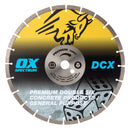 OX Tools OX-DCX350/20 Spectrum Plus Double Six Diamond Blade - GP - 350/20mm