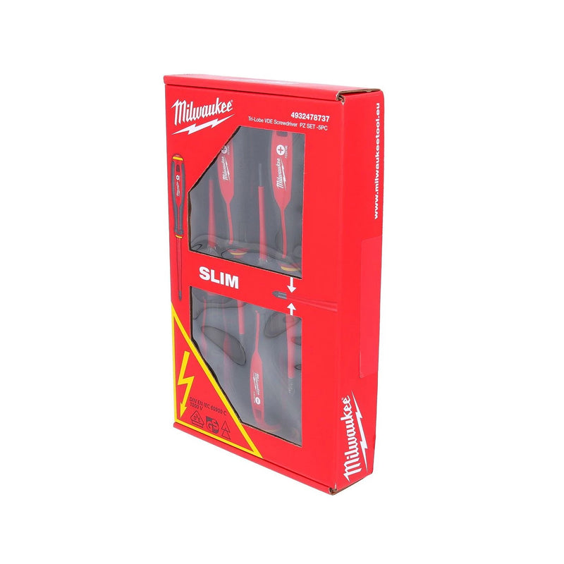 Milwaukee 4932478737 Tri-Lobe VDE 5 Piece Screwdriver Set