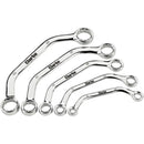 Clarke 1801810 CHT810 5 piece 8 - 22mm Obstruction Ring Spanner Set
