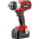 Clarke 4500619 CIR184LIP 18V 400Nm 1/2" Drive Impact Wrench With 2 x 4Ah Batteries & Charger