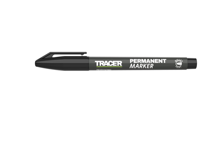 TRACER PERMANENT CONSTRUCTION MARKER  (Black)